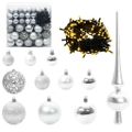 vidaXL Umelý vianočný stromček s 300 LED-i Zelená 180 cm PE a PVC