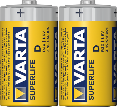 Varta SuperLife D 2x (vo fólií)