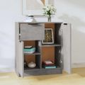 vidaXL Komoda betónovo sivá 60x30x70 cm spracované drevo