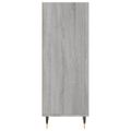 vidaXL Komoda sivý dub sonoma 34,5x32,5x90 cm kompozitné drevo