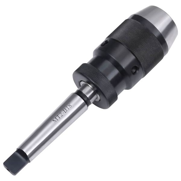 vidaXL Rýchloupínacie skľučovadlo MT2-B18 s upínacím rozsahom 16 mm 1-16B18