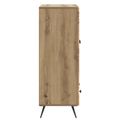 vidaXL Servírovacia skriňa Dub artisan 66 x 34,5 x 95 cm