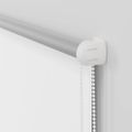 vidaXL Roleta Zatemnenie biela 55x130cm Šírka látky 50,7cm Polyester
