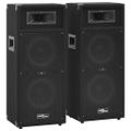 vidaXL Profesionálne pasívne hifi reproduktory 2 ks 1000 W čierne