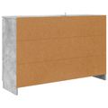 vidaXL Servírovacia skriňa so zásuvkou Betónová šedá 100 x 30 x 65,6