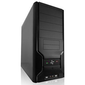 Case Raidmax APEX, čierny, 1x 120mm chladič, bez zdroja