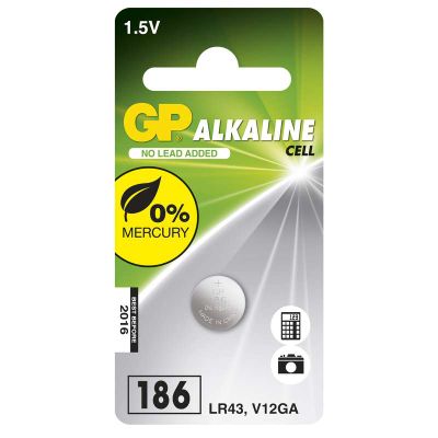 Gombíková batéria do hodiniek G12 GP LR43 (186) Alkaline