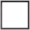 vidaXL Obrubník trávnika 50 x 50 x 13 cm Oceľ Čierna