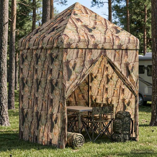 vidaXL Prístrešok s vyťahovaním so 4 bočnými stenami 2 x 2 m