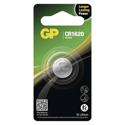 Batéria CR1620 GP Ultra plus lítiová 1ks B15701