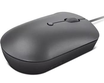 Lenovo myš CONS 540 USB-C kabelová kompaktná - šedá (Storm Grey)