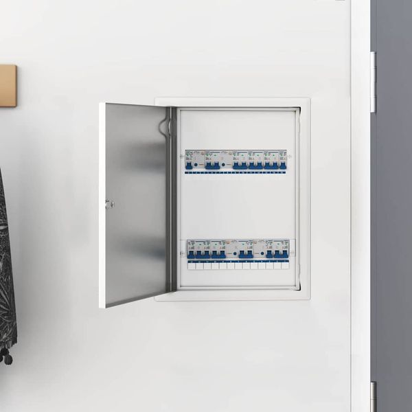 vidaXL Access Panel Biela 43 x 33 x 3 cm Oceľ