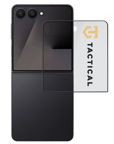 Tactical Glass Shield 5D sklo (Vonkajšie) pre Samsung Galaxy Z Flip 7 Black