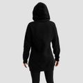 Dámska Longline mikina Limitless Black - GymBeam, veľkosť XXL, veľkosť oblečenia XXL