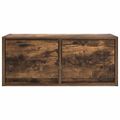 vidaXL TV stolíky 2 ks dymový dub 60x31x25,5 cm spracované drevo