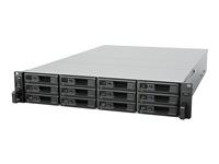 Server NAS – 12 pozícií – na upevnenie na regál – SATA 6Gb/s / SAS – RAID RAID F1, JBOD, 0, 1, 5, 6, 10 – RAM 16 GB – Gigabit Ethernet / 10 Gigabit Ethernet – iSCSI podpora – 2U