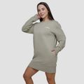Dámska mikina Agile Longline Sage - GymBeam, veľkosť M, veľkosť oblečenia M