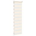vidaXL Zebra roleta mramorová béžová 45x100 cm šírka látky 40,9 cm polyester