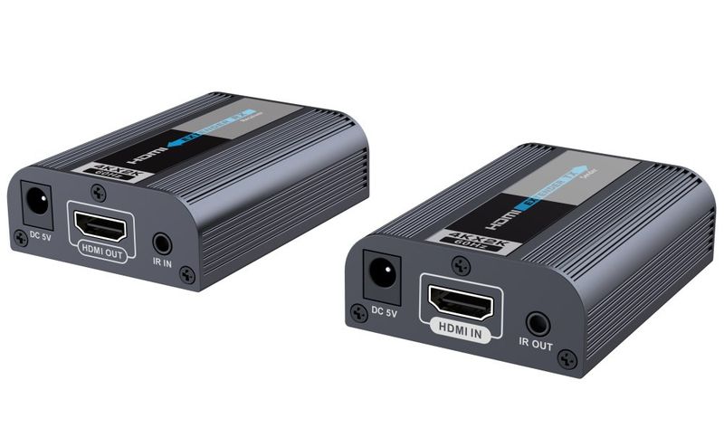 PremiumCord HDMI2.0 4Kx2K@60Hz extender na 60m cez jeden kábel Cat6/6a/7