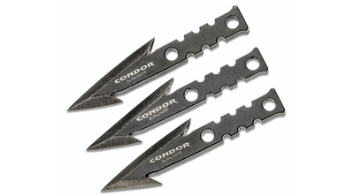 Condor CTK113-2.75HC POCKET PIKE FISHING SPEAR SET súprava rybárskych hrotov 3ks, nylonové puzdro