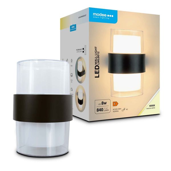 Modee LED nástenná lampa 8W 840lm neutrálna biela (ML-LWL0012)