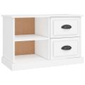 vidaXL TV skrinka biela 73x35,5x47,5 cm spracované drevo