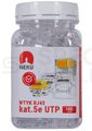 Konektor NEKU UTP CAT5 RJ45 8P8C, netienený, balenie 100ks Konektor NEKU UTP CAT5 RJ45 8P8C, nestíněný, balenie 100ks