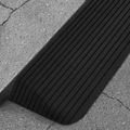 vidaXL Prahová rampa 110x41x5 cm guma
