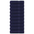 vidaXL Sprchové osušky FROGN 10 ks námornícka modrá 70x140 cm 360 g/m²