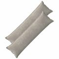 vidaXL Poťah na podložku 2 ks HOUTEN Svetlosivá 40 x 145 cm