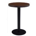 vidaXL Bistro stolík tmavohnedý 60 cm MDF
