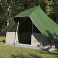 vidaXL Tipi stan 10-miestny Zelená taft