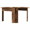 vidaXL Jedálenský stôl 138 x 70 x 73,5 cm Kompozitné drevo Staré drevo