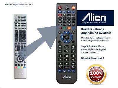 Diaľkový ovládač ALIEN Sharp GB074WJSA