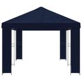 vidaXL Záhradný altánok 6 x 3 m Modrá Polyester a oceľ 190 gsm