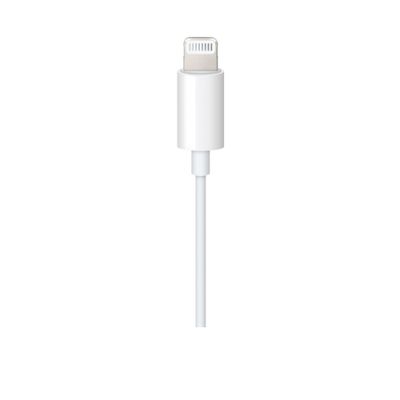 Lightning na 3,5 mm Audio kábel - Biela / SK Kabel, propojovací, zástrčka Lightning - zástrčka 3,5 mm, biela, 1,2 m