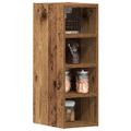 vidaXL Závesná skrinka “Riga” Old Wood 20x29,5x60 cm Engineered Wood
