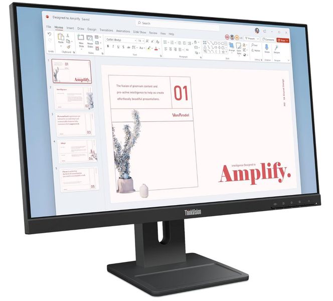Lenovo ThinkVision/E24-40/23,8''/IPS/FHD/100Hz/6ms/Čierna/3R