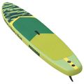 vidaXL Nafukovací paddleboard POSEIDON 305 x 76 x 15 cm Zelená pre