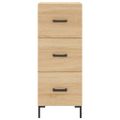 vidaXL Vysoká skrinka dub sonoma 34,5x34x180 cm spracované drevo
