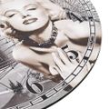 vidaXL Vintage nástenné hodiny Marilyn Monroe 30 cm