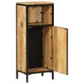 vidaXL Kúpeľňová skrinka 40x27x90 cm masívny mangovník a železo