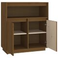 vidaXL Komoda medovo-hnedá 70x34x80 cm borovicový masív