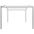 vidaXL Altánok 3x3x2,6 m, biely 180 g/m²