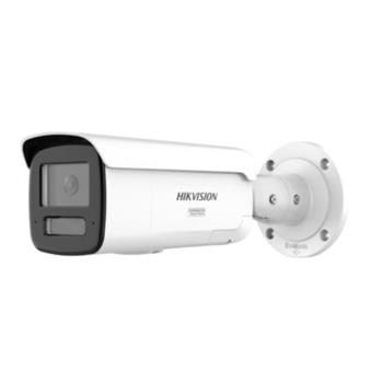 Hikvision 4MPix IP Bullet AcuSense kamera s nastaviteľným ohniskom objektívu; IR 60m, mikrofón, blikač, IP67