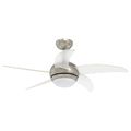 vidaXL Stropný ventilátor s osvetlením a diaľkovým ovládaním Ø 110 cm