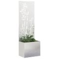 vidaXL Záhradná clona na súkromie Strieborný 50 x 32 x 150 cm