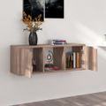 vidaXL TV skrinka, sivý dub sonoma 88,5x27,5x30,5 cm, kompozitné drevo