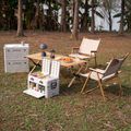 Skladací box s vekom NILS Camp NCB4003 42L sivý