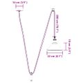 VidaXL Závesná lampa výškovo nastaviteľná E27 lesk červená Ø 22 cm kov